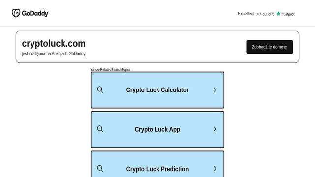 CryptoLuck casino screenshot